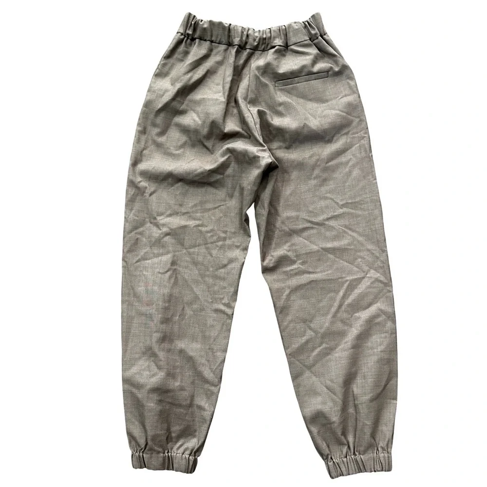 Tela Made in Italy Tan Trouser Jogger Pants Relaxed Fit Size Medium (IT 44)